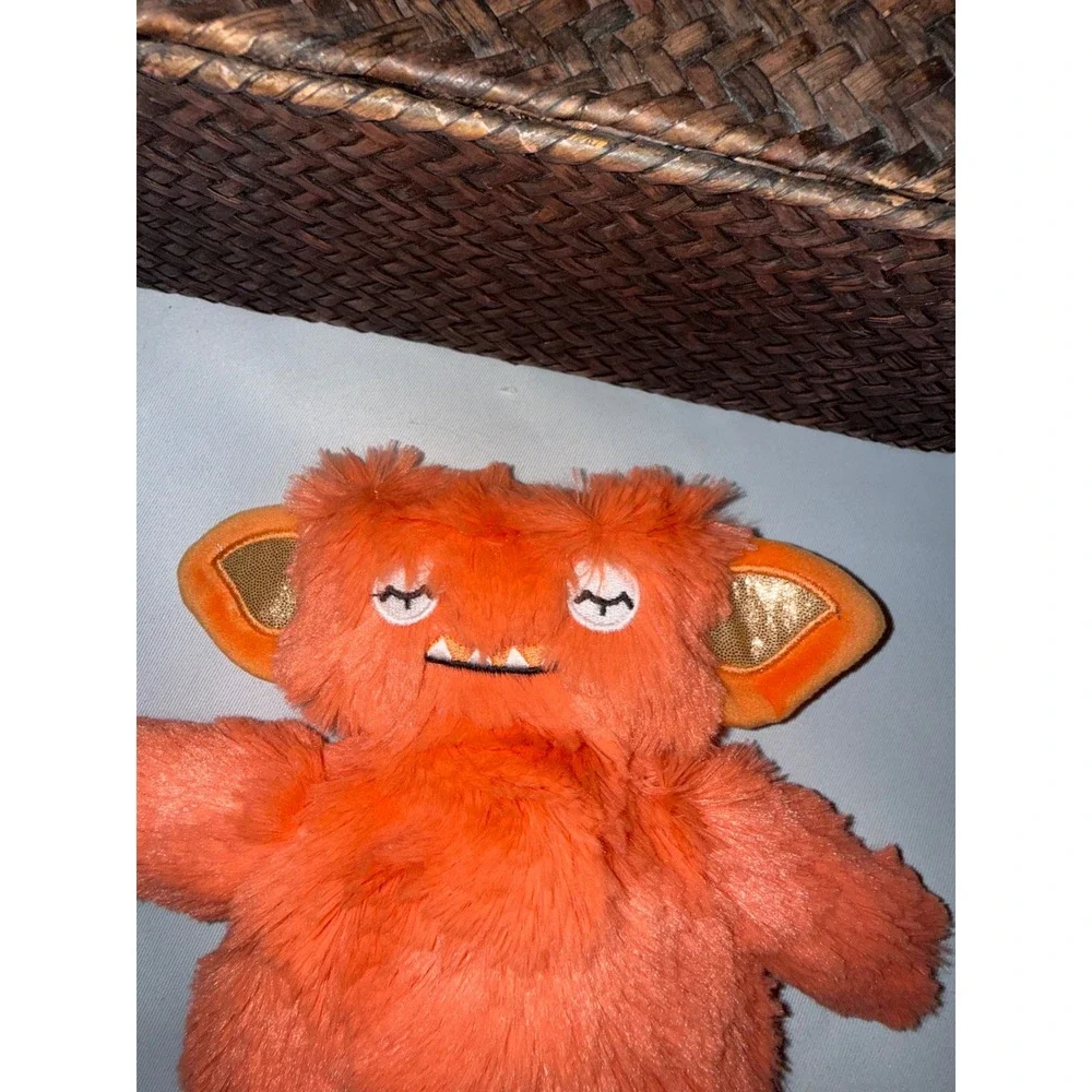 Slumberkins‎ Ibex Kin Orange Plush Stuffed Animal Emotional Support Toy Gold